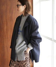 スローブイエナ　オリジナルカラー　ノーカラージャケット　試着のみ スローブイエナ オリジナルカラー ノーカラージャケット 試着