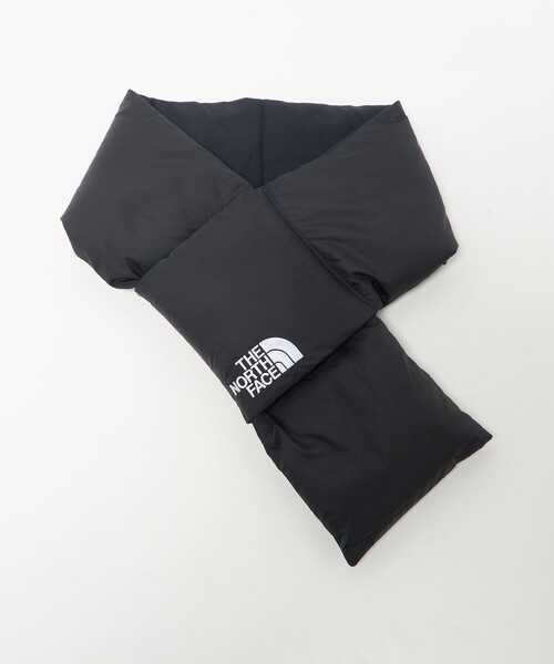 THE NORTH FACE(ザノースフェイス)の「<THE NORTH FACE>ヌプシ マフラー(マフラー・メンズ・ブラック・FREE)」の3枚目の写真