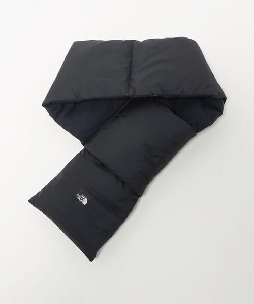 THE NORTH FACE(ザノースフェイス)の「<THE NORTH FACE>ヌプシ マフラー(マフラー・メンズ・ブラック・FREE)」の4枚目の写真