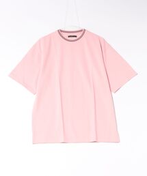 ARCHIVER（アーカイバ）の「【RES】鹿の子ライン入り刺繍クルーTシャツ（Tシャツ/カットソー）」