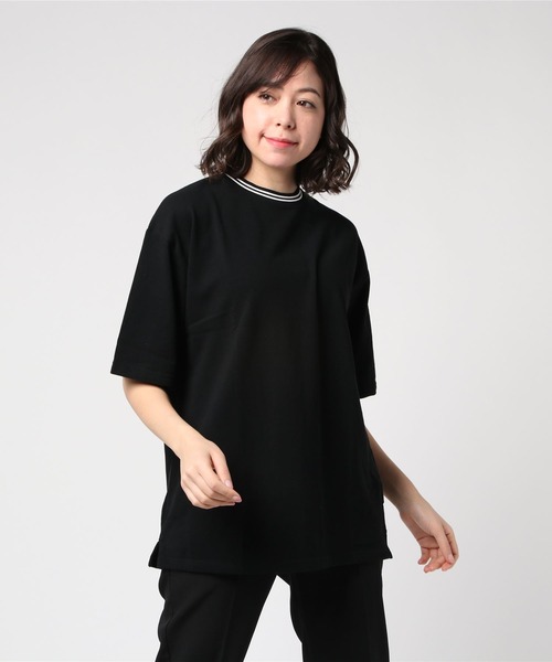 ARCHIVER(アーカイバ)の「【RES】鹿の子ライン入り刺繍クルーTシャツ(Tシャツ/カットソー・メンズ・ネイビー/ピンク/チャコールグレー/ホワイト・MEDIUM/LARGE)」の13枚目の写真
