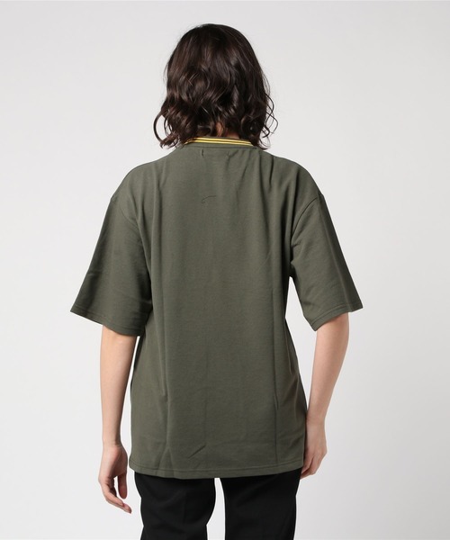 ARCHIVER(アーカイバ)の「【RES】鹿の子ライン入り刺繍クルーTシャツ(Tシャツ/カットソー・メンズ・ネイビー/ピンク/チャコールグレー/ホワイト・MEDIUM/LARGE)」の15枚目の写真
