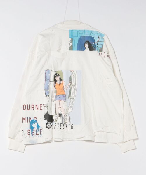 SEVESKIG（セヴシグ）の「seveskig/セブシグ/NReborn L/SL Tee Shirt Ver, Hisashi Eguchi（Tシャツ/カットソー・メンズ・ブラック/ホワイト・L/XL/M）」の14枚目の写真