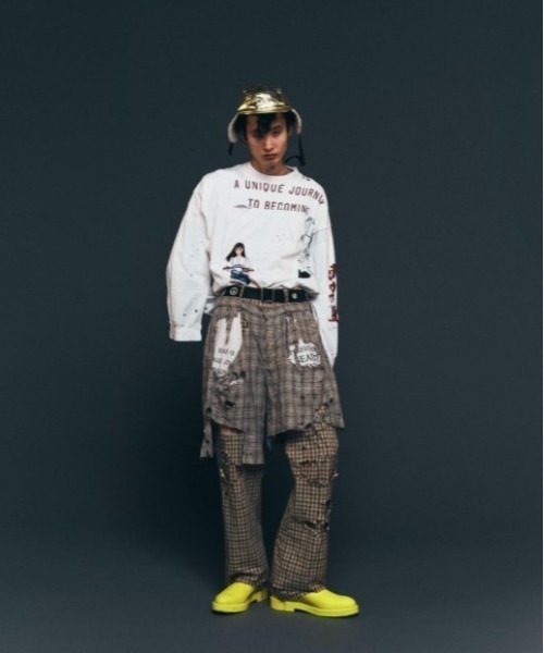 SEVESKIG（セヴシグ）の「seveskig/セブシグ/NReborn L/SL Tee Shirt Ver, Hisashi Eguchi（Tシャツ/カットソー・メンズ・ブラック/ホワイト・L/XL/M）」の16枚目の写真