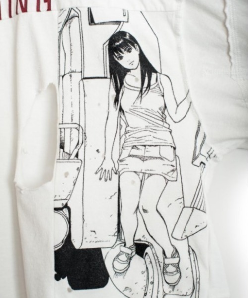 SEVESKIG（セヴシグ）の「seveskig/セブシグ/NReborn L/SL Tee Shirt Ver, Hisashi Eguchi（Tシャツ/カットソー・メンズ・ブラック/ホワイト・L/XL/M）」の21枚目の写真