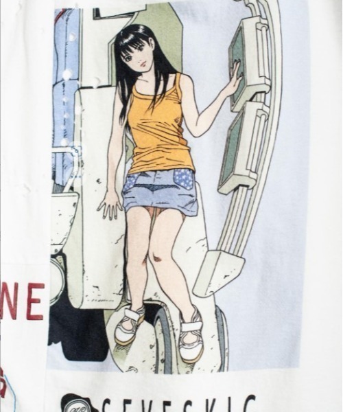 SEVESKIG（セヴシグ）の「seveskig/セブシグ/NReborn L/SL Tee Shirt Ver, Hisashi Eguchi（Tシャツ/カットソー・メンズ・ブラック/ホワイト・L/XL/M）」の22枚目の写真