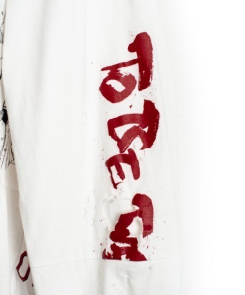 SEVESKIG（セヴシグ）の「seveskig/セブシグ/NReborn L/SL Tee Shirt Ver, Hisashi Eguchi（Tシャツ/カットソー・メンズ・ブラック/ホワイト・L/XL/M）」の5枚目の写真