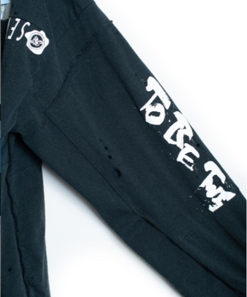 SEVESKIG（セヴシグ）の「seveskig/セブシグ/NReborn L/SL Tee Shirt Ver, Hisashi Eguchi（Tシャツ/カットソー・メンズ・ブラック/ホワイト・L/XL/M）」の12枚目の写真