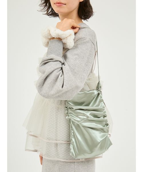 emmi（エミ）の「【セットアイテム】HOLIDAYギフトセット（トートバッグ・レディース・ミント/ホワイト/ブラウン・F）」の18枚目の写真