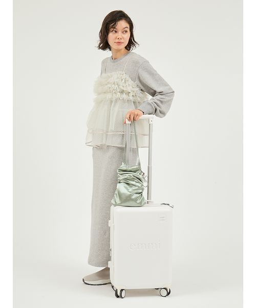 emmi（エミ）の「【セットアイテム】HOLIDAYギフトセット（トートバッグ・レディース・ミント/ホワイト/ブラウン・F）」の20枚目の写真