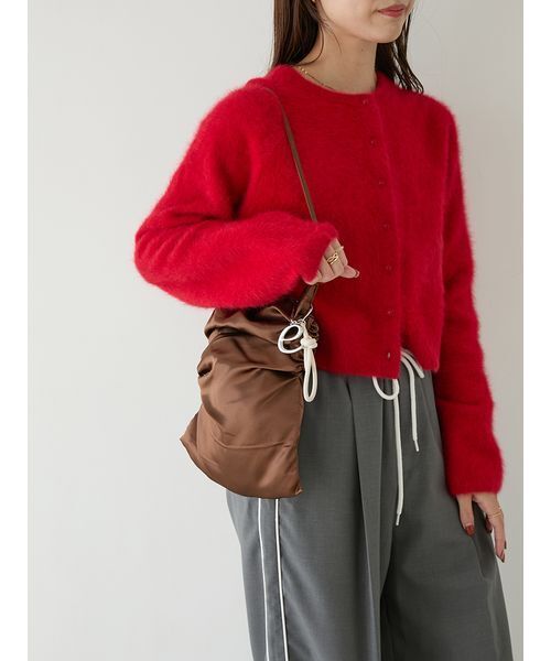 emmi（エミ）の「【セットアイテム】HOLIDAYギフトセット（トートバッグ・レディース・ミント/ホワイト/ブラウン・F）」の21枚目の写真