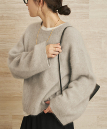 2022年プラージュplage購入☆ピュアアンサンブルニット☆グレー