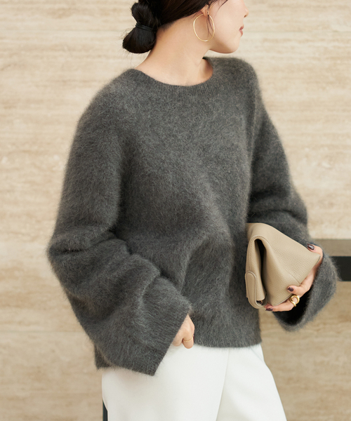 【新品】　Plage Fur Essential ニット 一部カラー六本木店・WEB限定》Fur Essential ニット（ニット/セーター