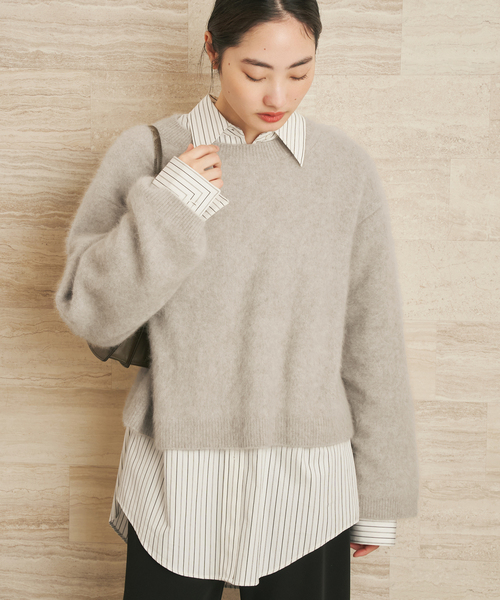 一部カラー六本木店・WEB限定》Fur Essential ニット（ニット/セーター