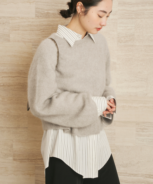 セール】《一部カラー六本木店・WEB限定》Fur Essential ニット