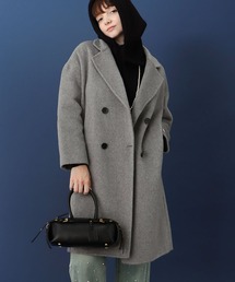 Three Four Time | Ｗフェイスハンドメイドテーラーコート(チェスターコート)