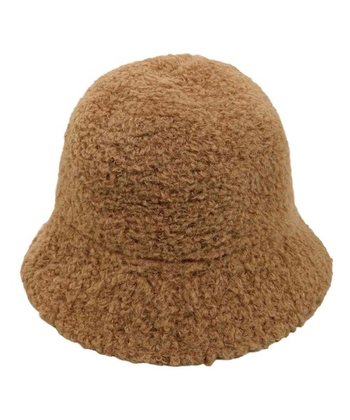 KOBE LETTUCE（コウベレタス）の「ボアバケットハット（ハット・レディース・ブラック/キャメル/アイボリー・FREE）」の13枚目の写真