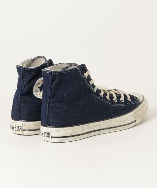 CONVERSE（コンバース）の「CONVERSE / コンバース：ALL STAR AGED FADEDENIM AG HI：31315220[AST]（スニーカー・メンズ・ネイビー・27.5cm）」の2枚目の写真