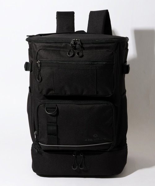 AIRWALK（エアウォーク）の「【AIRWALK/エアウォーク】大型スクエアリュック35L（バックパック/リュック・メンズ・ブラウン/ブラック/カーキ・FREE）」の2枚目の写真