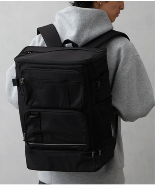 AIRWALK（エアウォーク）の「【AIRWALK/エアウォーク】大型スクエアリュック35L（バックパック/リュック・メンズ・ブラウン/ブラック/カーキ・FREE）」の20枚目の写真