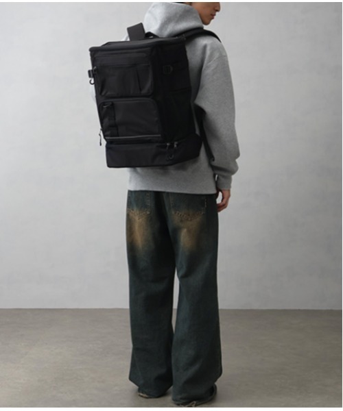 AIRWALK（エアウォーク）の「【AIRWALK/エアウォーク】大型スクエアリュック35L（バックパック/リュック・メンズ・ブラウン/ブラック/カーキ・FREE）」の22枚目の写真