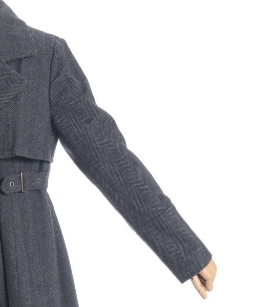 axes femme(アクシーズファム)の「2WAYカラーロングコート(ダッフルコート・レディース・ネイビー/チャコール/キャメル・MEDIUM/LARGE)」の11枚目の写真