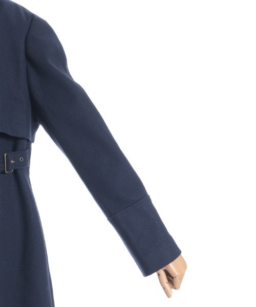 axes femme(アクシーズファム)の「2WAYカラーロングコート(ダッフルコート・レディース・ネイビー/チャコール/キャメル・MEDIUM/LARGE)」の21枚目の写真