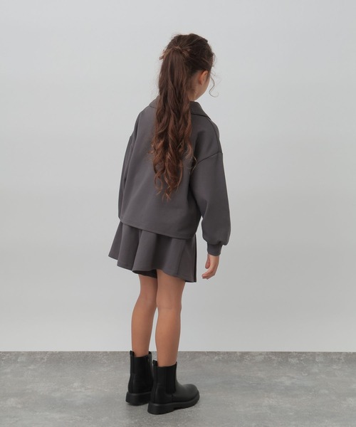 GLOBAL WORK（グローバルワーク）の「ダンボールセットアップ長袖/603697（つなぎ/オールインワン・キッズ・オフホワイト/チャコールグレー・160cm/140cm/130cm/150cm）」の22枚目の写真