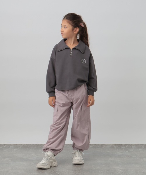 GLOBAL WORK（グローバルワーク）の「ダンボールセットアップ長袖/603697（つなぎ/オールインワン・キッズ・オフホワイト/チャコールグレー・160cm/140cm/130cm/150cm）」の15枚目の写真