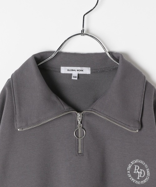 GLOBAL WORK（グローバルワーク）の「ダンボールセットアップ長袖/603697（つなぎ/オールインワン・キッズ・オフホワイト/チャコールグレー・160cm/140cm/130cm/150cm）」の18枚目の写真