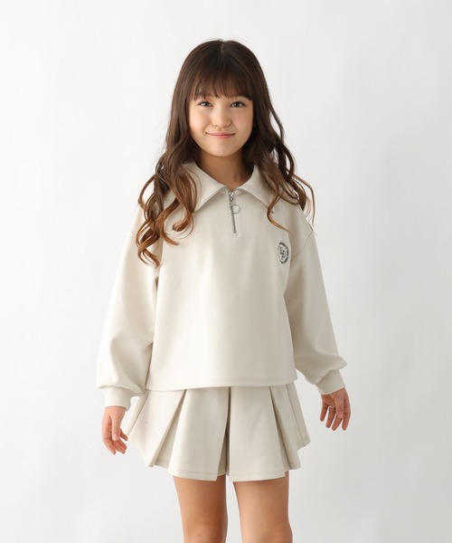 GLOBAL WORK（グローバルワーク）の「ダンボールセットアップ長袖/603697（つなぎ/オールインワン・キッズ・オフホワイト/チャコールグレー・160cm/140cm/130cm/150cm）」の6枚目の写真