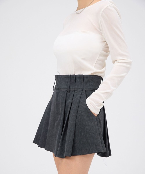 ボックスプリーツミニスカート（スカート）｜EIMY ISTOIRE（エイミー