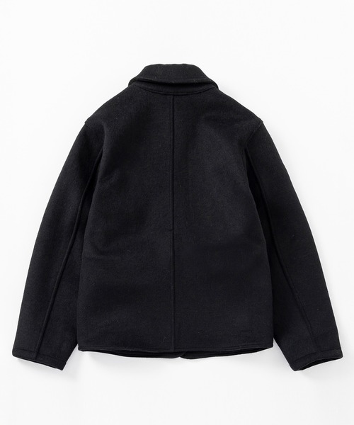 AJUGA.（アジュガ）の「ウールショートジャケット（ブルゾン・レディース・ブラック/アイボリー・FREE）」の5枚目の写真