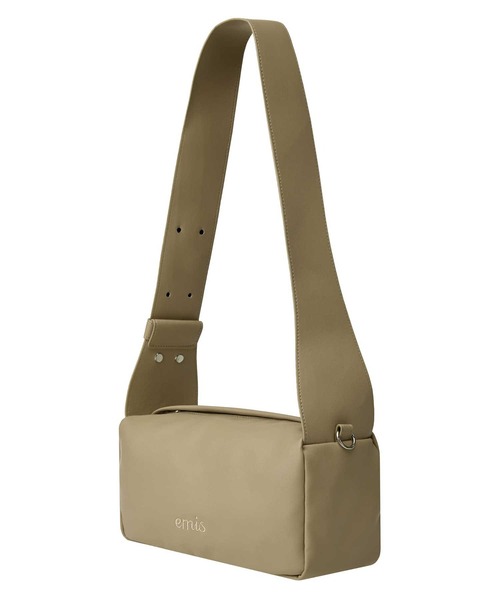 EMIS(イミス)の「WIDE STRAP HOBO BAG(ショルダーバッグ・レディース・バーガンディー/ブラウン/ベージュ/ブラック・FREE)」の8枚目の写真