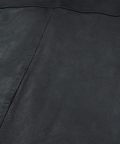 USED】GUESS カーコート レザージャケット（ライダースジャケット