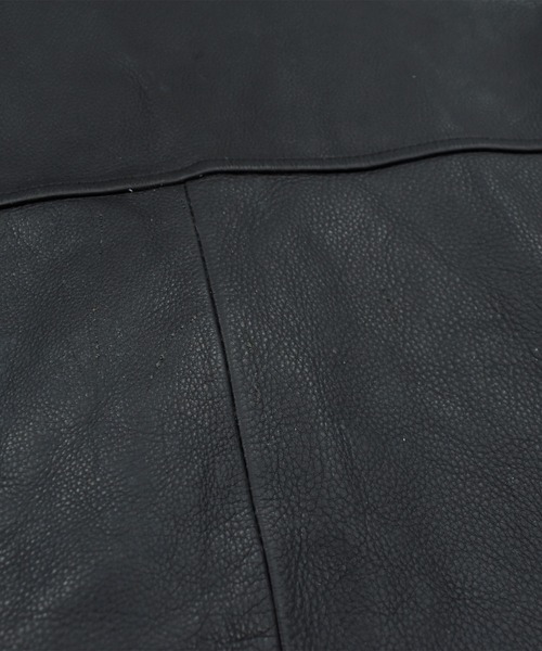 Guess(ゲス)の「【USED】GUESS カーコート レザージャケット(ライダースジャケット・メンズ・ブラック・LARGE)」の16枚目の写真