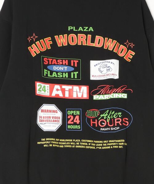 HUF(ハフ)の「HUF PROMO P/O HOODIE ハフ プロモーション プリント パーカー(パーカー・メンズ・ブラック・SMALL/MEDIUM/LARGE/X-LARGE)」の3枚目の写真