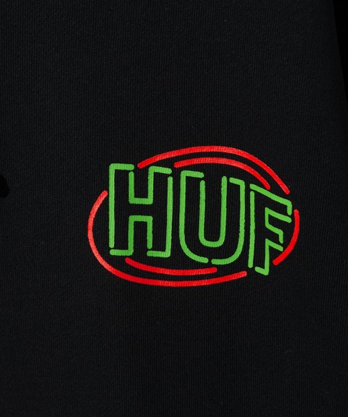 HUF(ハフ)の「HUF PROMO P/O HOODIE ハフ プロモーション プリント パーカー(パーカー・メンズ・ブラック・SMALL/MEDIUM/LARGE/X-LARGE)」の6枚目の写真
