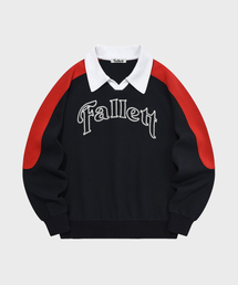 Fallett（ファレット）の「スポーティカラー スウェット ネイビー（スウェット）」