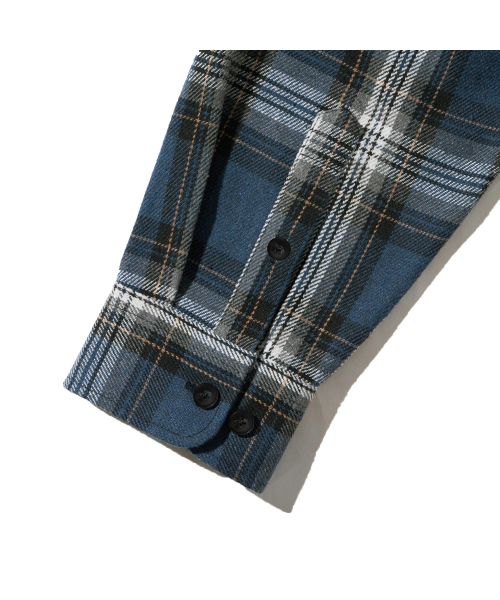 F.ILLUMINATE(フィルミネイト)の「クロスチェックフードシャツ-ネイビー(シャツ/ブラウス・レディース・その他・SMALL/MEDIUM/LARGE)」の9枚目の写真