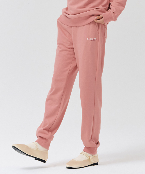 CHASECULT(チェイスカルト)の「レディースジョガーウォームアップパンツ-ピンク(スウェットパンツ・レディース・PINK・70/67)」の2枚目の写真