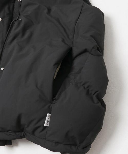 THE GOODLAND MARKET（ザグッドランドマーケット）の「KWD　STAND COLLAR DOWN VEST（ダウンベスト・レディース・アイボリー/ブラック・FREE）」の7枚目の写真