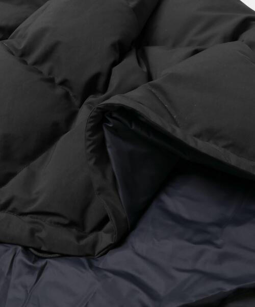 THE GOODLAND MARKET（ザグッドランドマーケット）の「KWD　STAND COLLAR DOWN VEST（ダウンベスト・レディース・アイボリー/ブラック・FREE）」の9枚目の写真