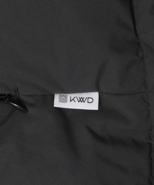 THE GOODLAND MARKET（ザグッドランドマーケット）の「KWD　STAND COLLAR DOWN VEST（ダウンベスト・レディース・アイボリー/ブラック・FREE）」の10枚目の写真