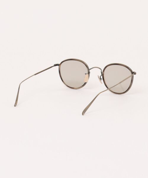 hobo(ホーボー)の「【hobo / ホーボー】ROUND FRAME SUNGLASSES TITANIUM by KANEKO OPTICAL(サングラス・メンズ・ブラウン/ブラック・FREE)」の4枚目の写真