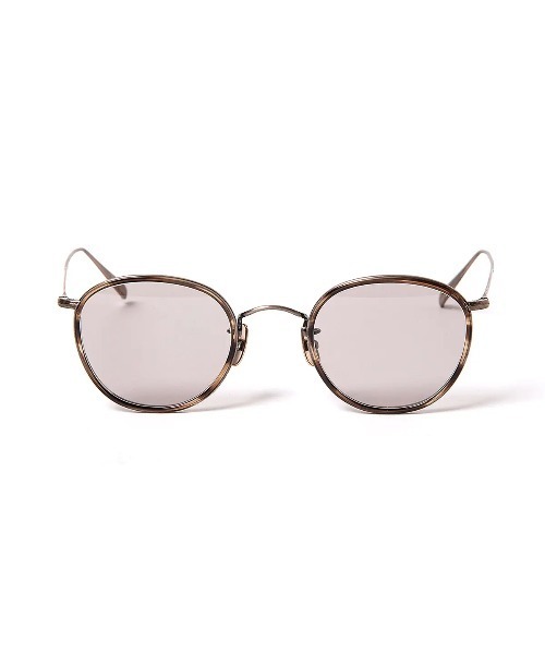 hobo(ホーボー)の「【hobo / ホーボー】ROUND FRAME SUNGLASSES TITANIUM by KANEKO OPTICAL(サングラス・メンズ・ブラウン/ブラック・FREE)」の1枚目の写真