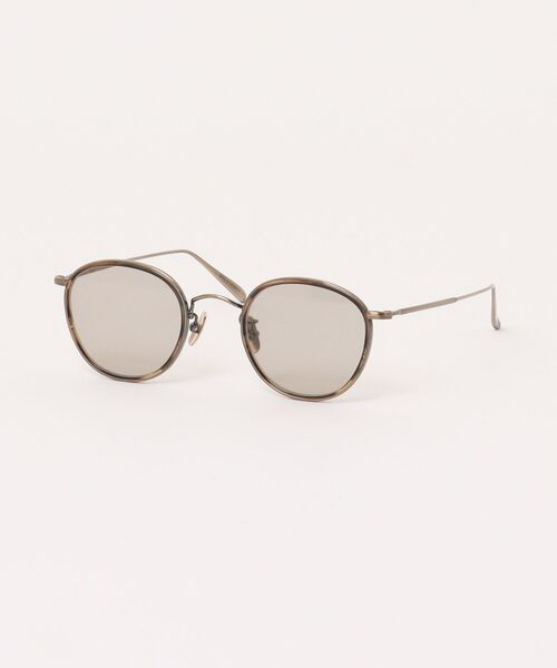 hobo(ホーボー)の「【hobo / ホーボー】ROUND FRAME SUNGLASSES TITANIUM by KANEKO OPTICAL(サングラス・メンズ・ブラウン/ブラック・FREE)」の7枚目の写真