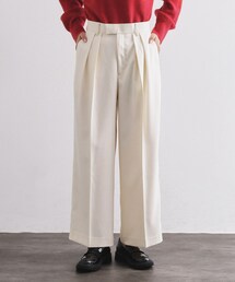 OPAQUE.CLIP | カルゼタックワイドパンツ【洗濯機OK】(その他パンツ)