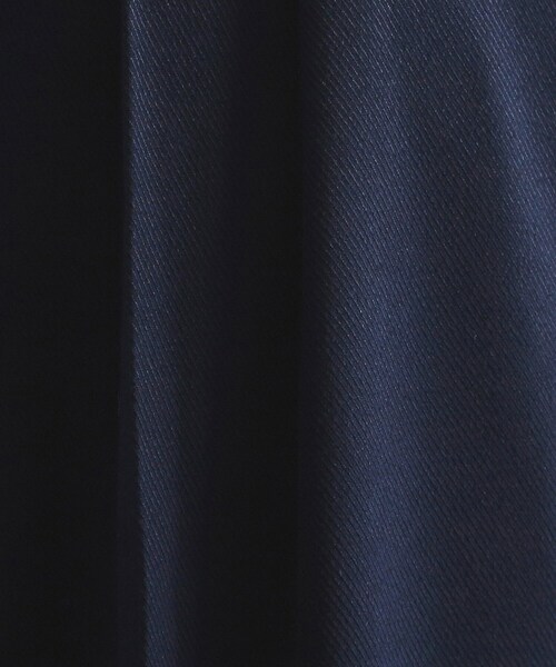 OPAQUE.CLIP（オペークドットクリップ）の「カルゼタックワイドパンツ【洗濯機OK】（その他パンツ・レディース・オフホワイト/ネイビー・38/40）」の10枚目の写真