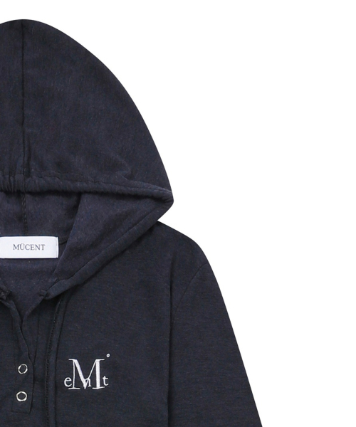 MUCENT(ムセント)の「シアンフードネックスリムフィットワンピース (4カラー)(ワンピース・レディース・チャコール/ダークグレー/グレー/ブラック・FREE)」の12枚目の写真